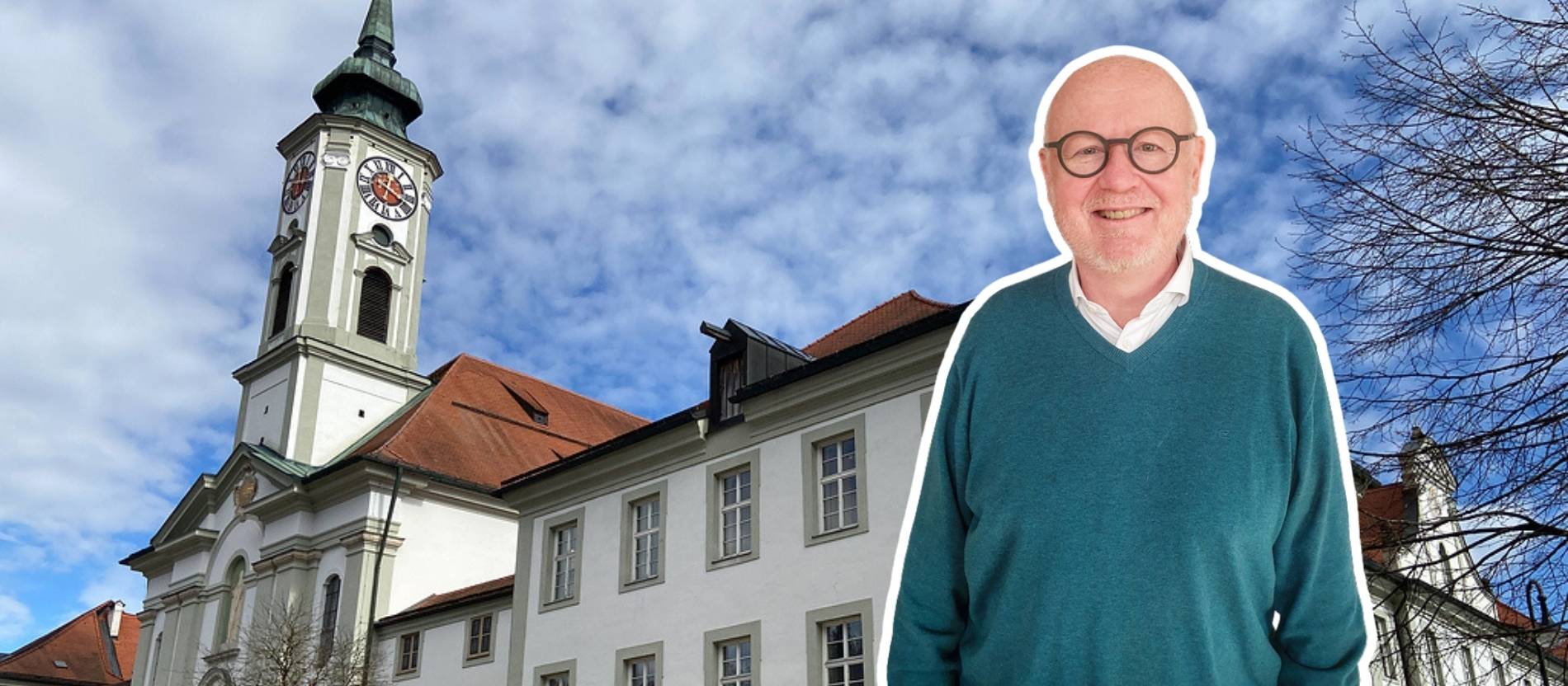 Frank-Gerald Pajonk, Psychiater und Psychotherapeut, in seiner Praxis in Schäftlarn.