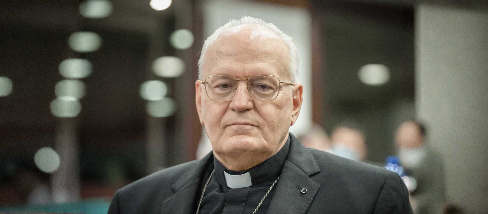 Kardinal Peter Erdö, Erzbischof von Esztergom-Budapest (Ungarn) im Vatikan