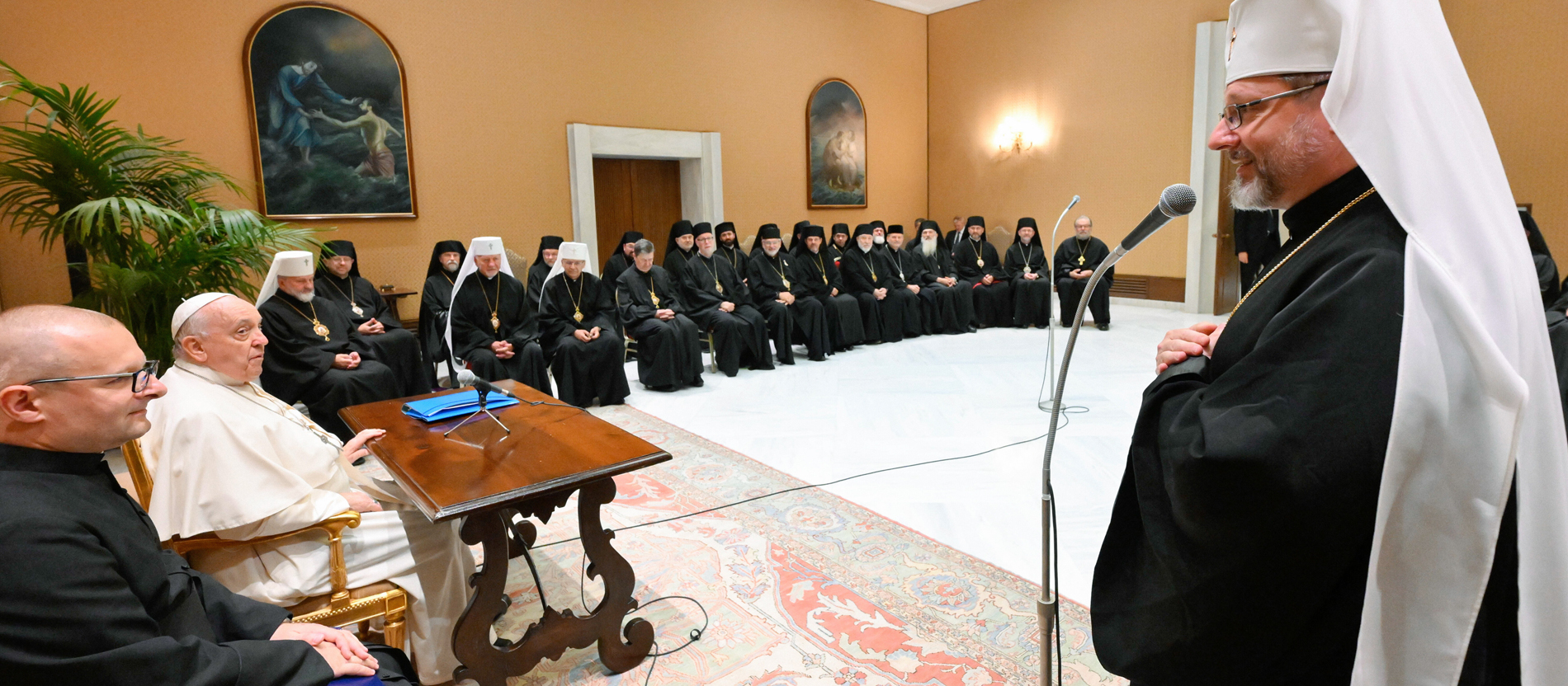 Unverblümte Klagen ukrainischer Bischöfe beim Papst
