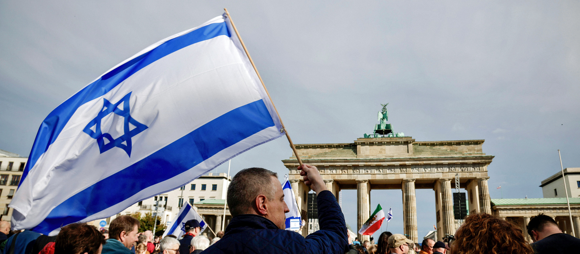 Solidaritätskundgebung für Israel in Berlin