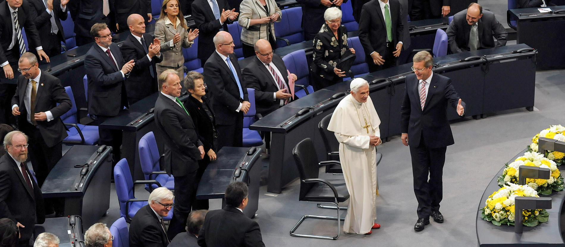 Papst Benedikt XVI. im Deutschen Bundestag