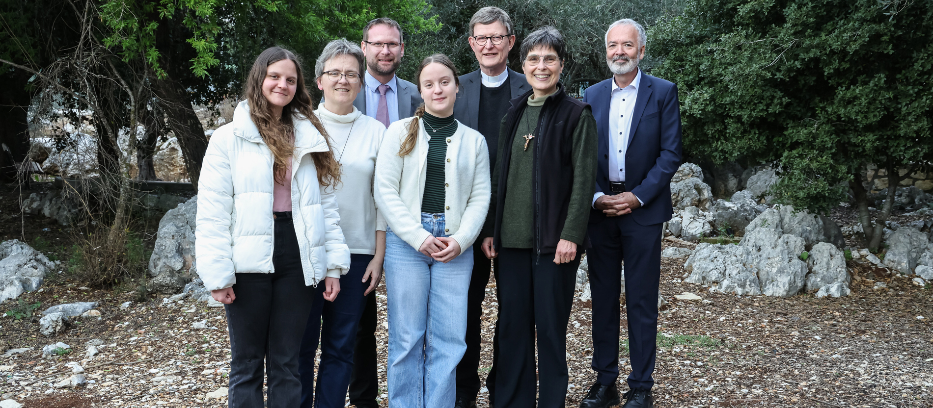 Gruppenbild mit Rainer Maria Woelki