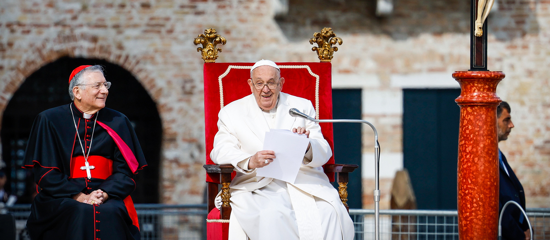 Papst Franziskus ruft zum Schutz Venedigs auf