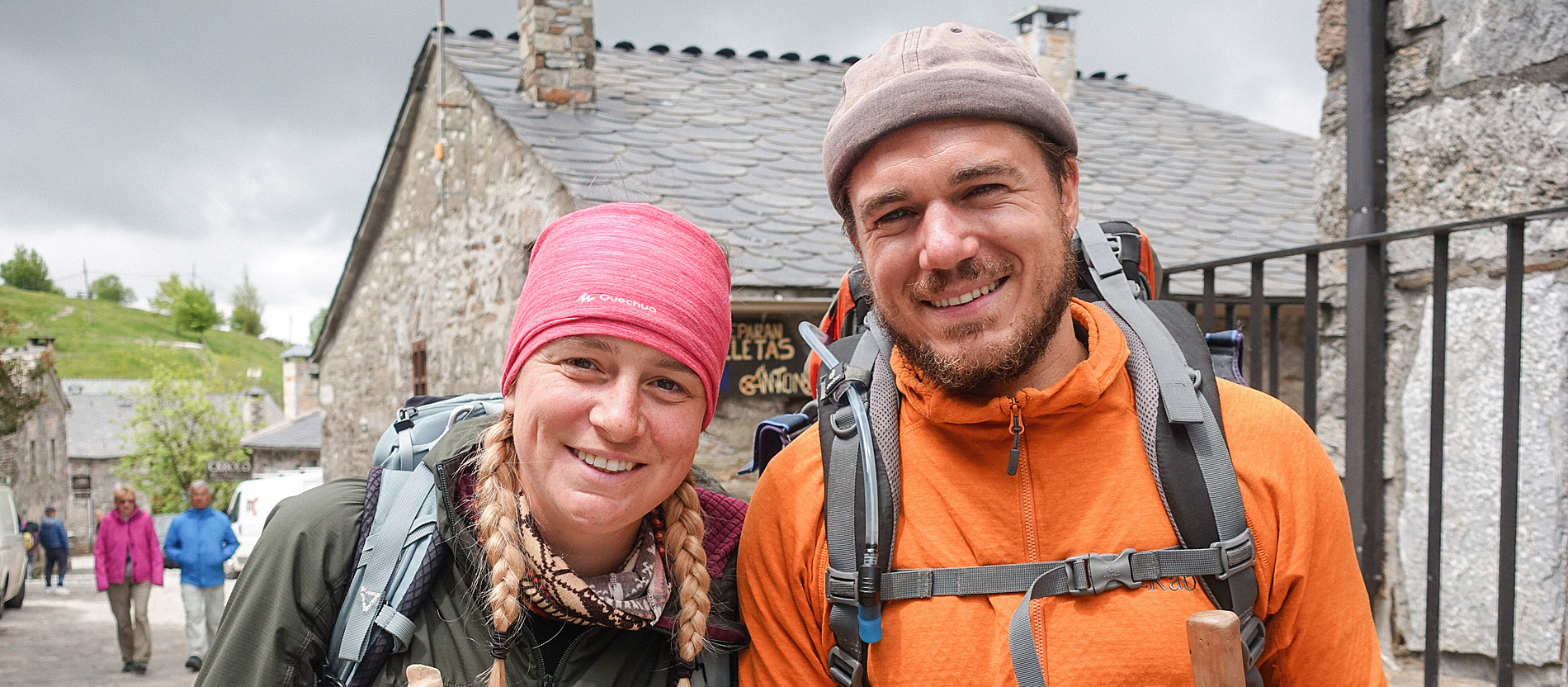 Fünf Begegnungen mit jungen Leuten auf dem Jakobsweg