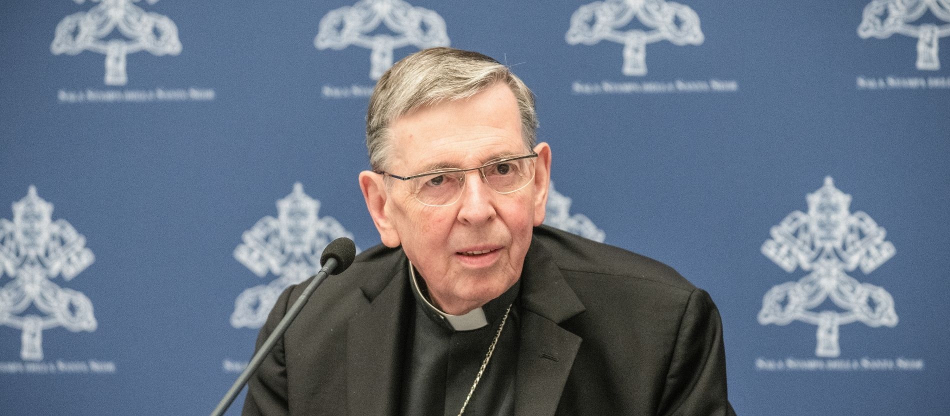 Kardinal Kurt Koch bei einer Pressekonferenz