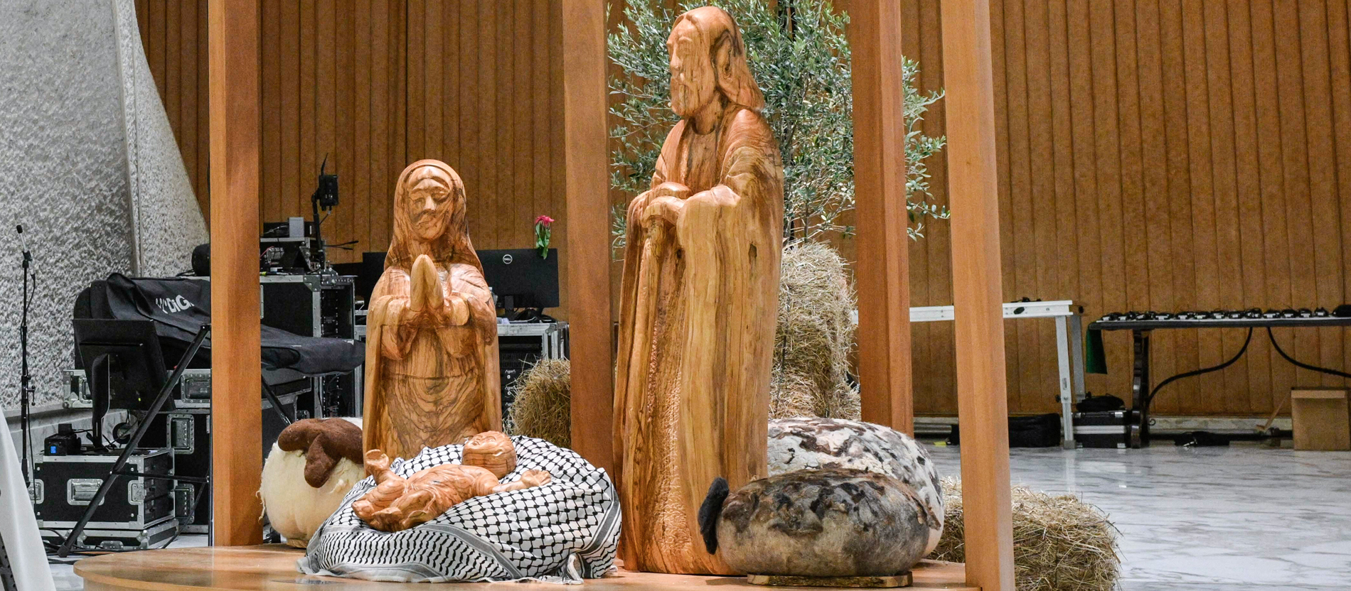 Palästinensertuch und Christkind aus Vatikan-Krippe entfernt