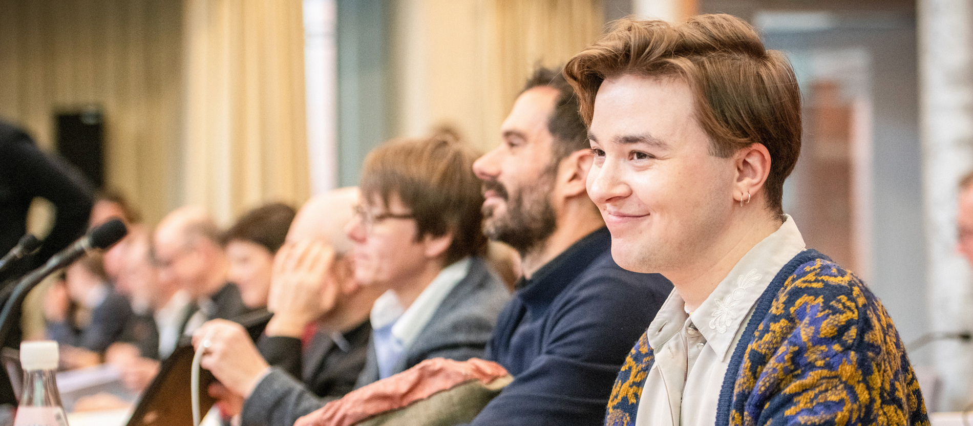 Mara Klein bei der dritten Sitzung des Synodalen Ausschusses