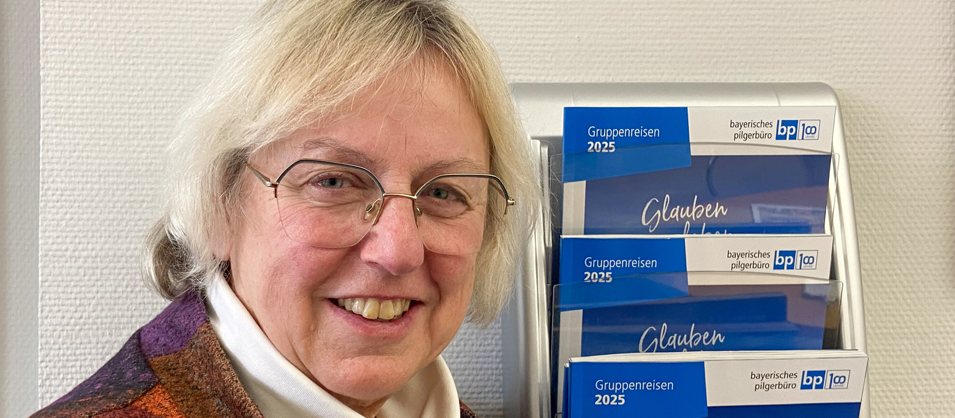 Irmgard Jehle, Geschäftsführerin des Bayerischen Pilgerbüros