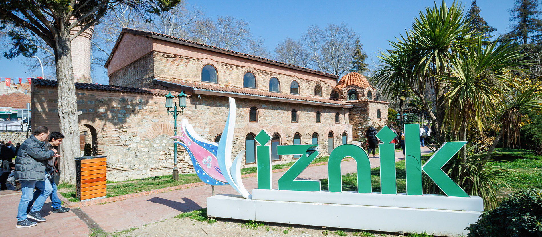 Die einstige Hagia-Sophia-Kirche in Iznik wird heute als Moschee genutzt.