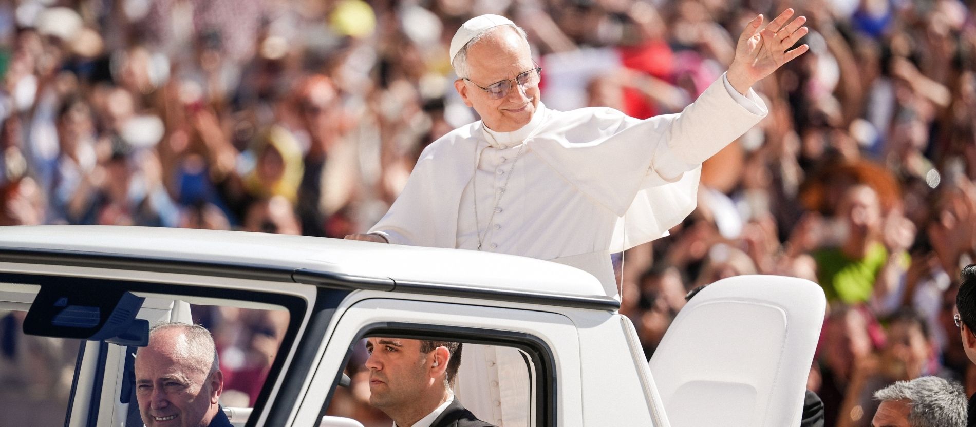 Papamobil auf Abwegen in USA: Aus Popemobile wird Hopemobile