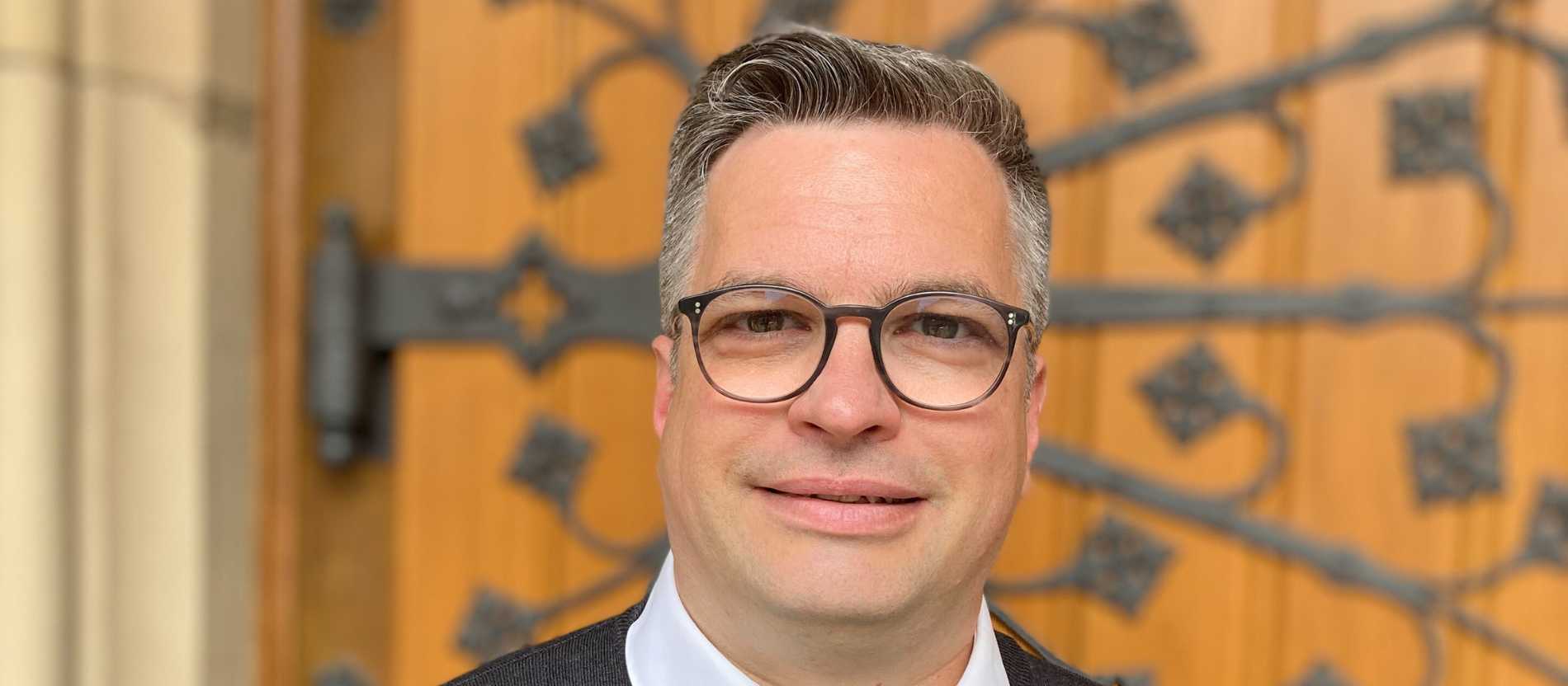 Frank Schürkens, leitender Pfarrer in Sankt Christophorus in Krefeld
