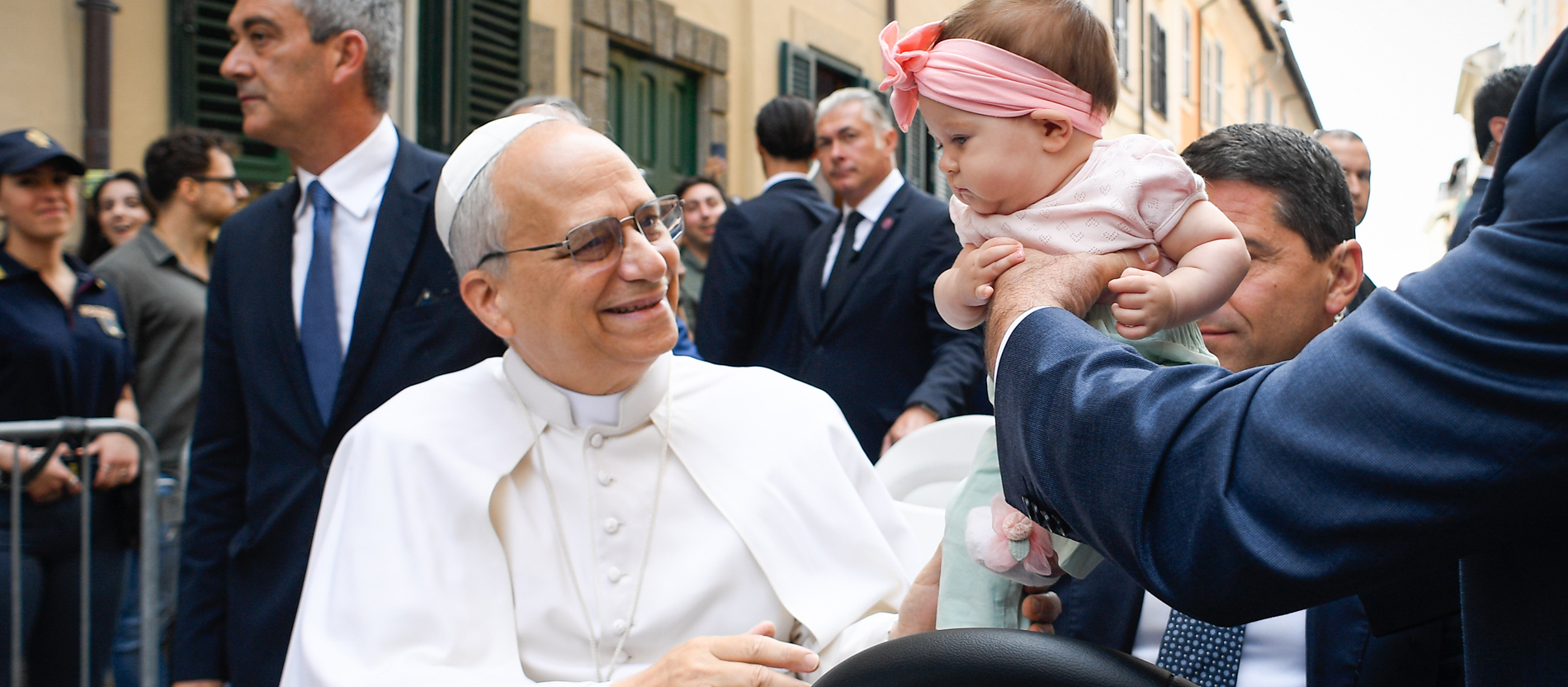 Papst Leo XIV. in Castel Gandolfo