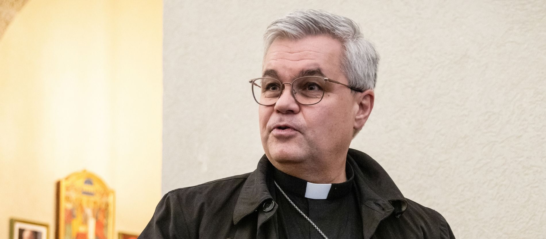 Erzbischof Udo Markus Bentz spricht