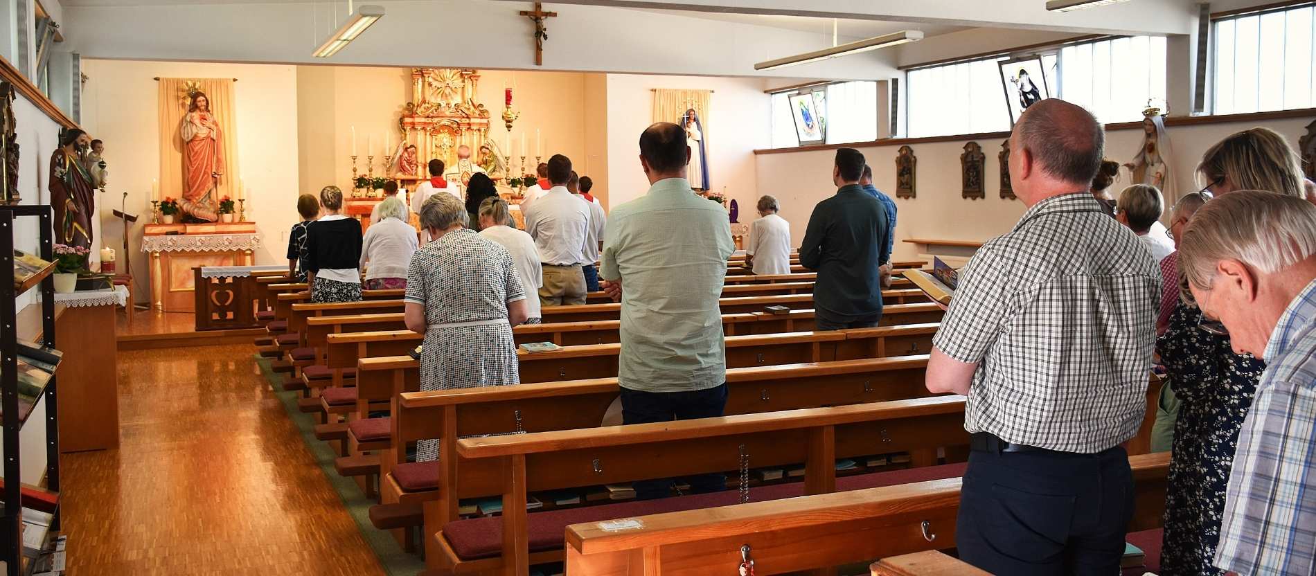 Eine Messe der Piusbruderschaft