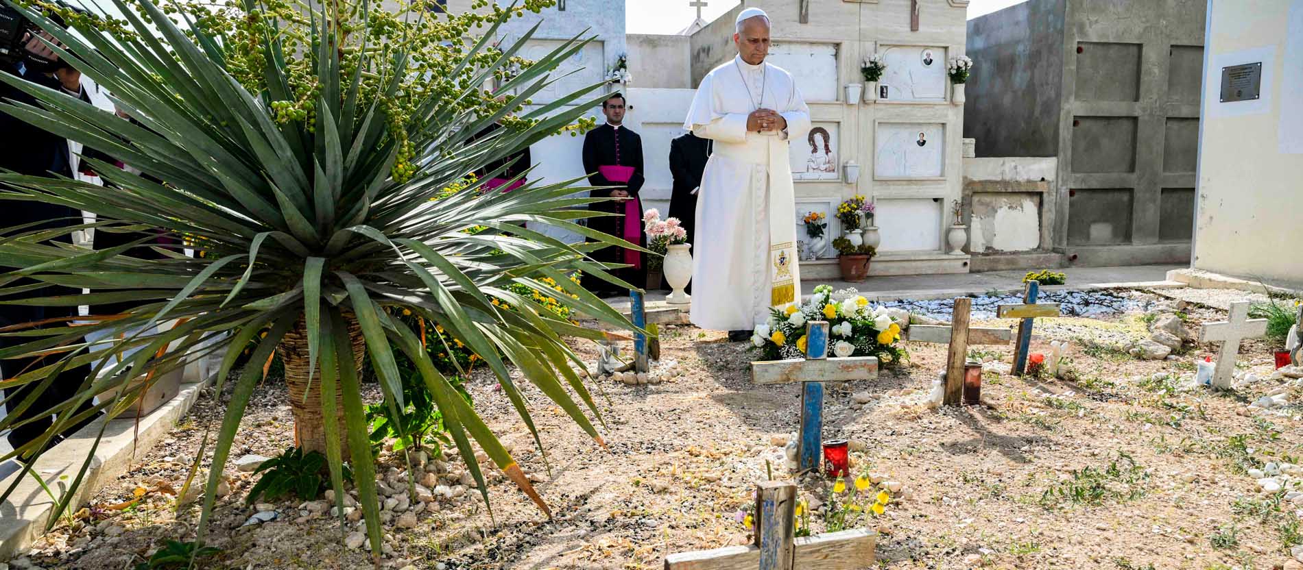 Papst Leo XIV. besucht Lampedusa