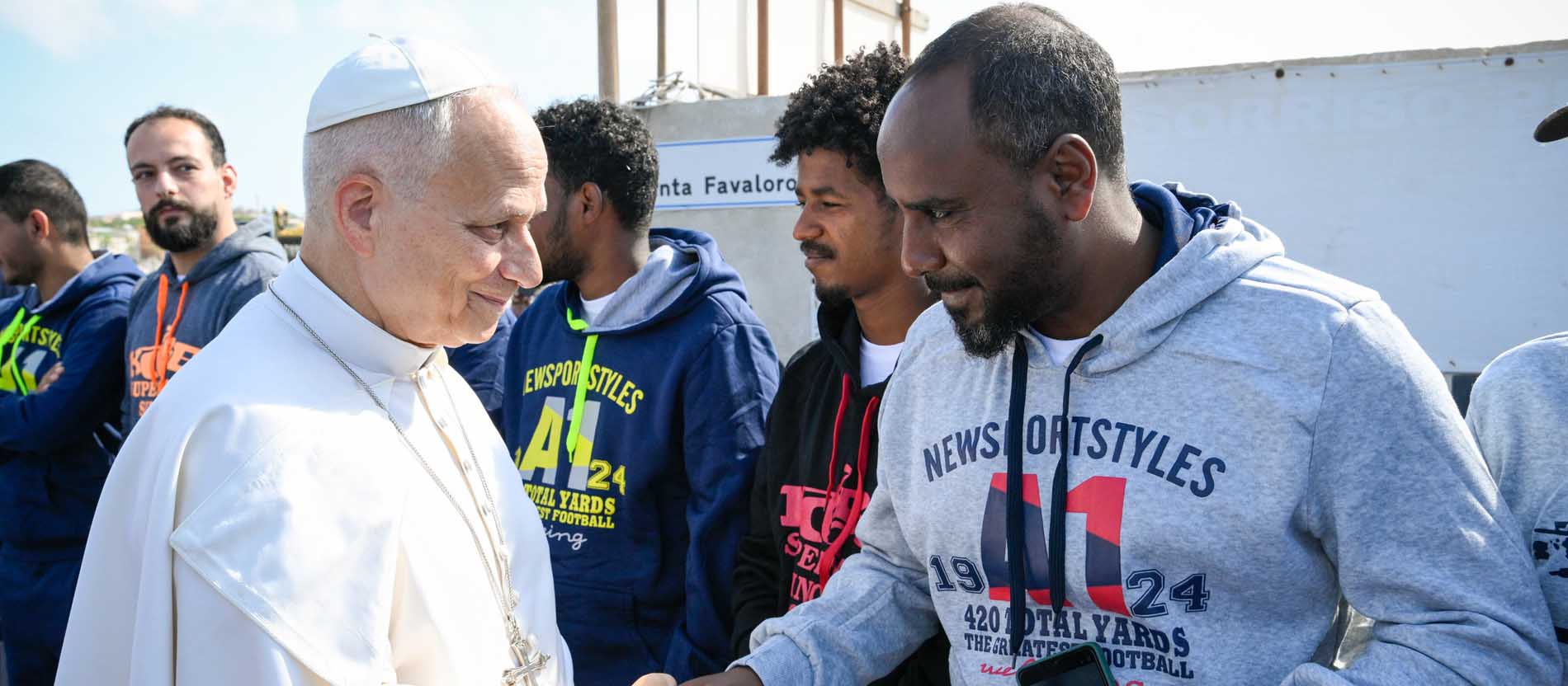 Papst Leo XIV. besucht Lampedusa