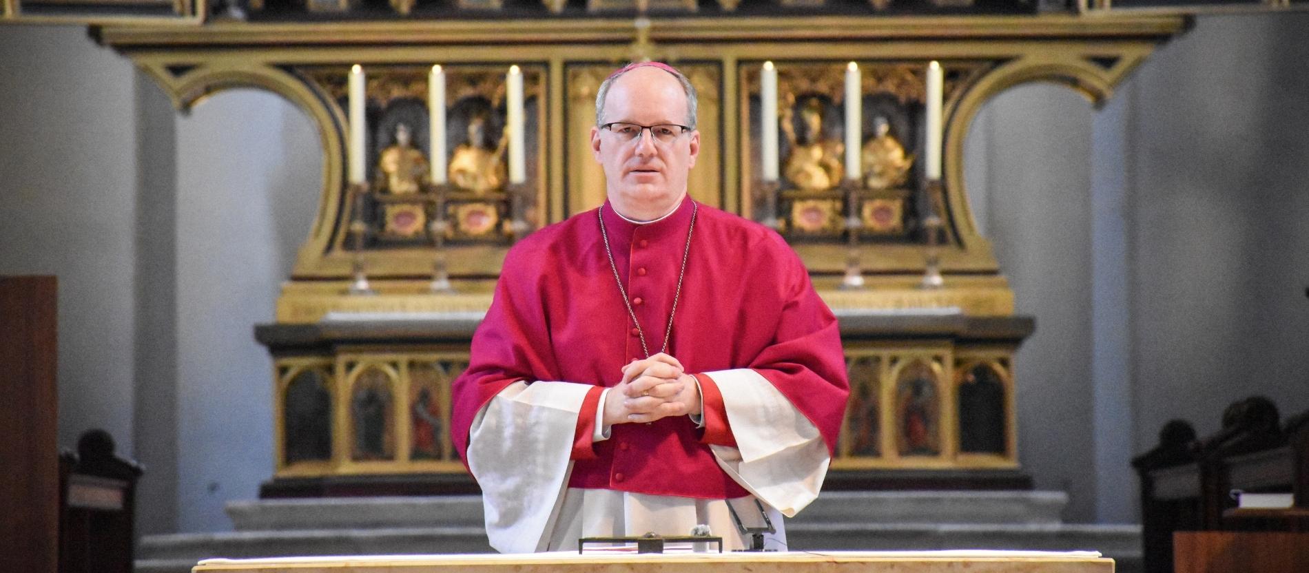 Weihbischof Christian Würtz bei seiner Ernennung zum Bischof von Eichstätt