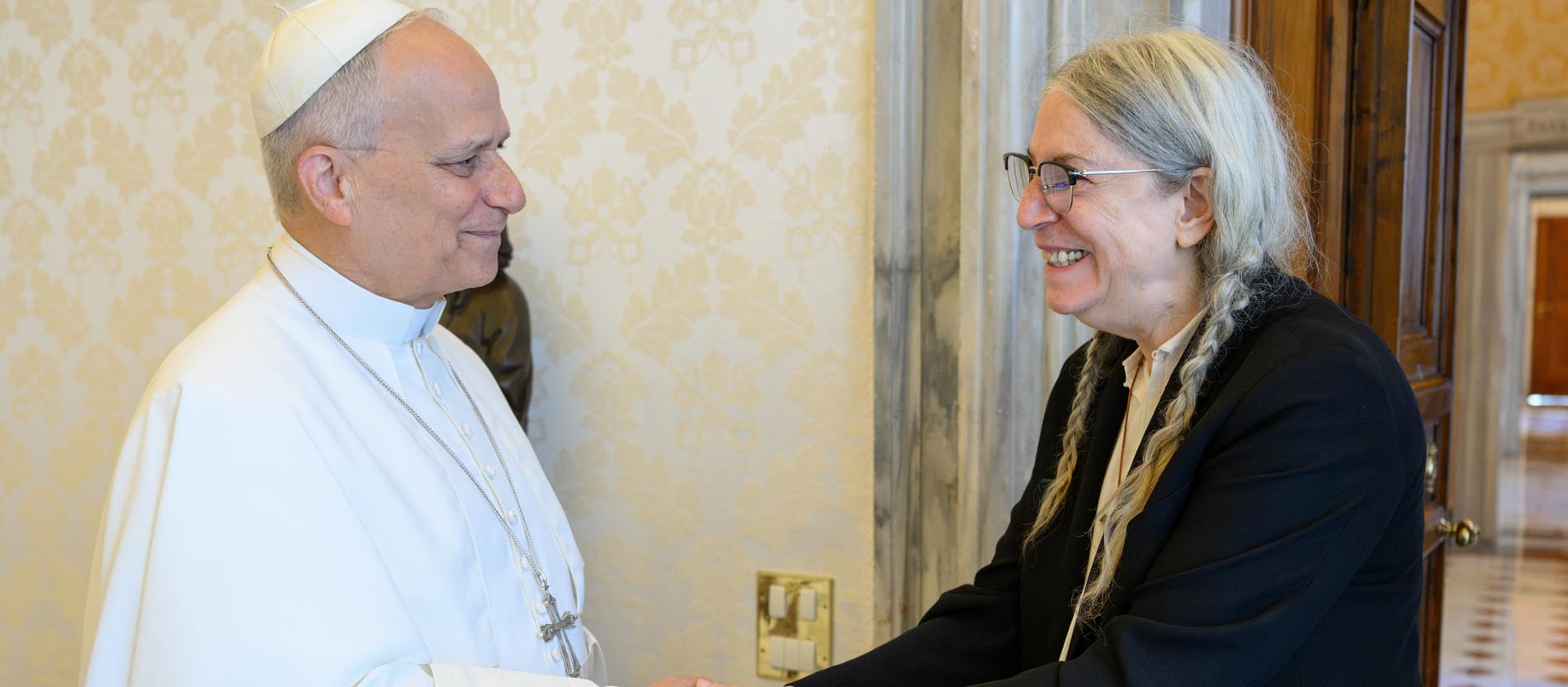 Papst Leo XIV. und Patti Smith