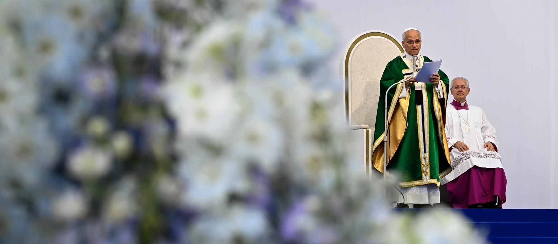 Messe mit Papst Leo XIV. in Lourdes