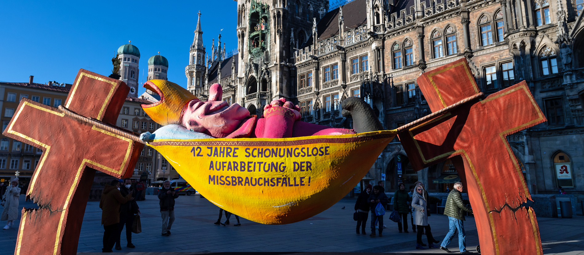 Vor Münchner Gutachten: Protest gegen Vertuschung von Missbrauch