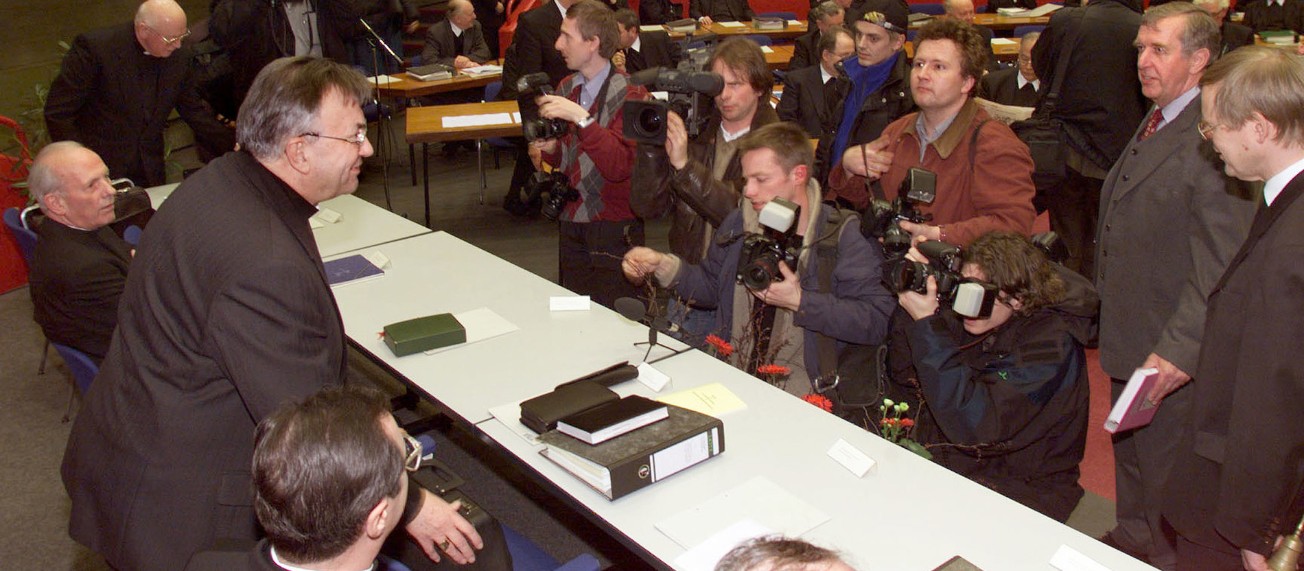 Karl Lehmann auf der DBK-Frühjahrsvollversammlung 1999 in Lingen.