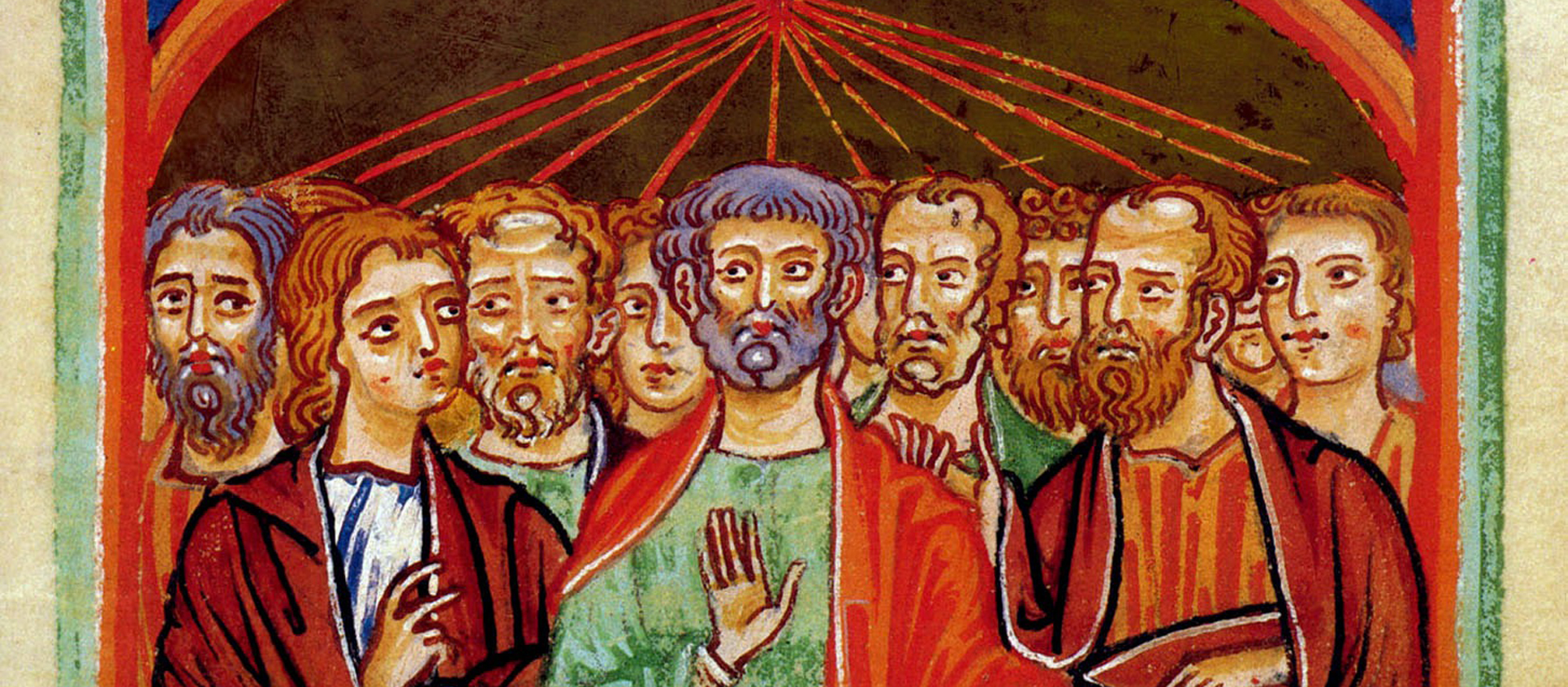 Eine Darstellung der Jünger Jesu