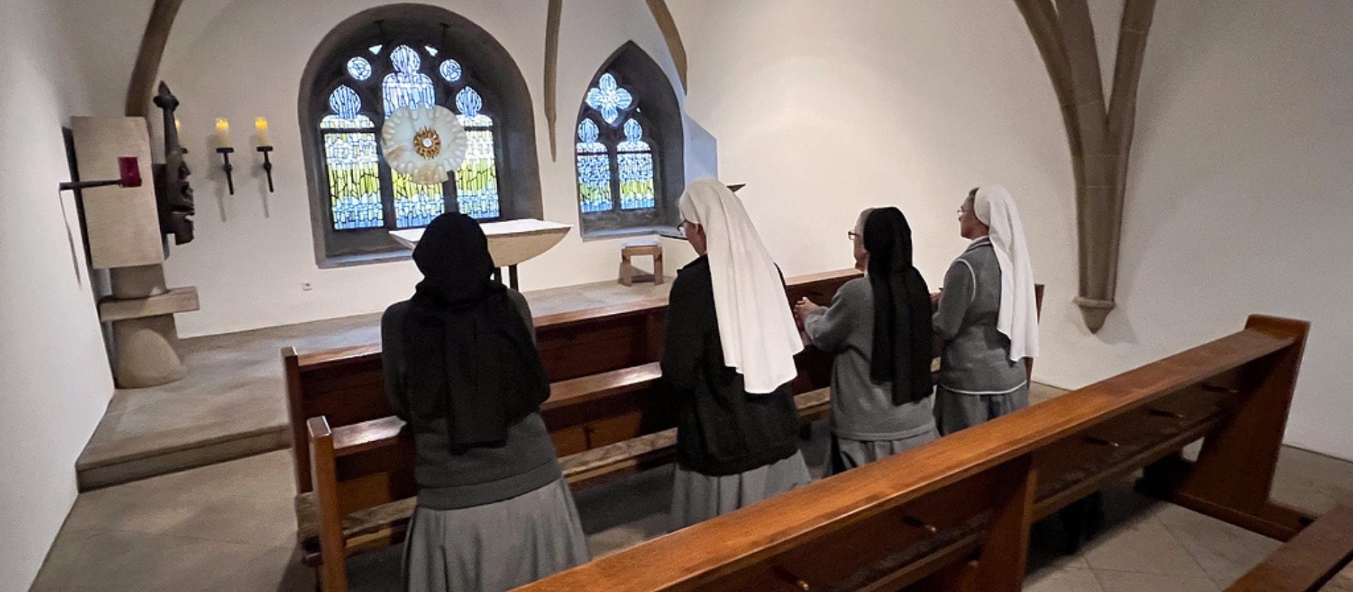 Schwester Marilen: "Wir versuchen immer wieder zu hören: Wo will Gott uns eigentlich haben?" – dabei hilft das Gebet. 