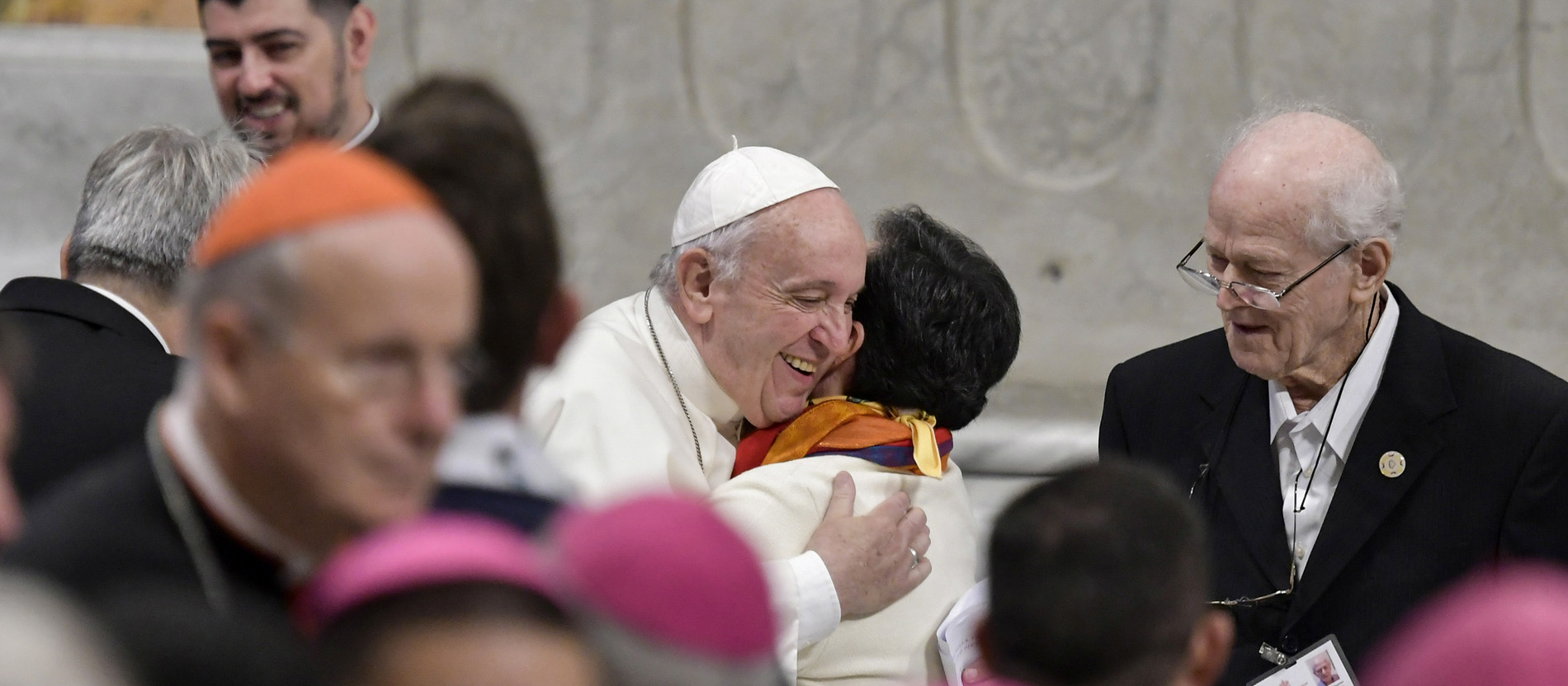  Papst Franziskus bei Amazonas-Synode