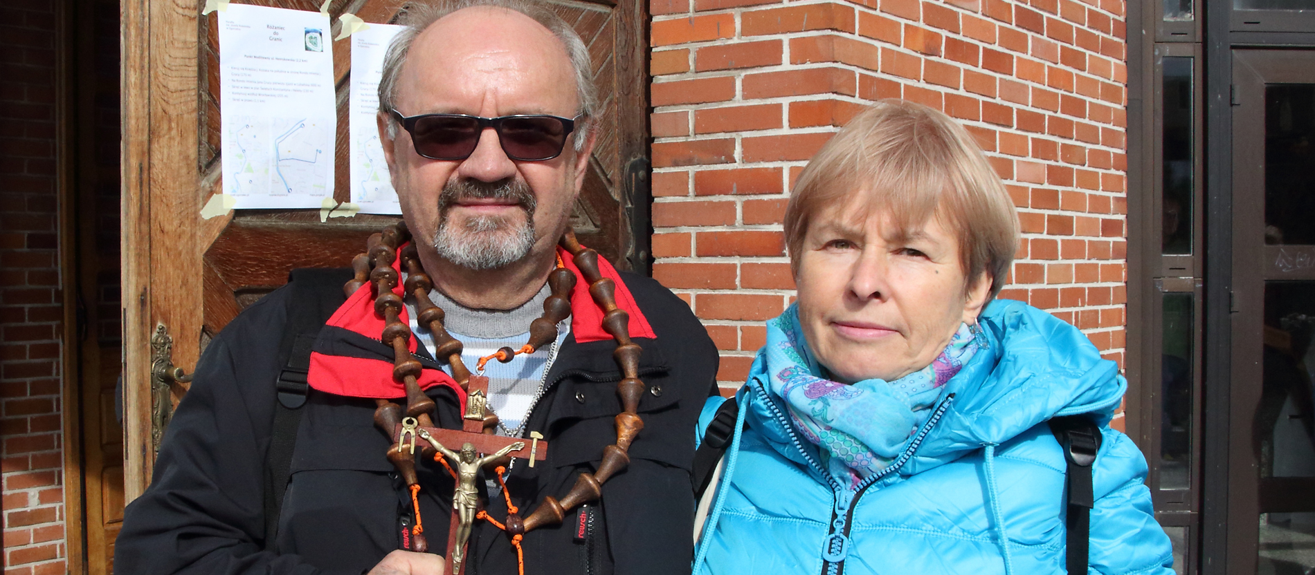 Krzystof Bartoszewicz mit seiner Frau Marya: 