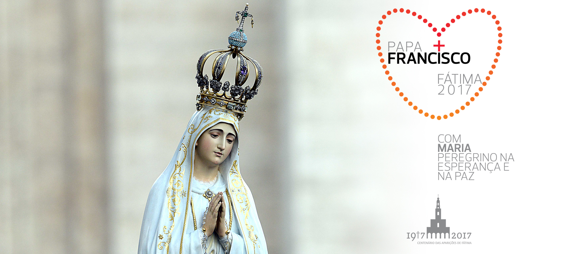 Papst Franziskus besucht zum Fatima-Jubiläum 2017 den portugiesischen Marienwallfahrtsort.