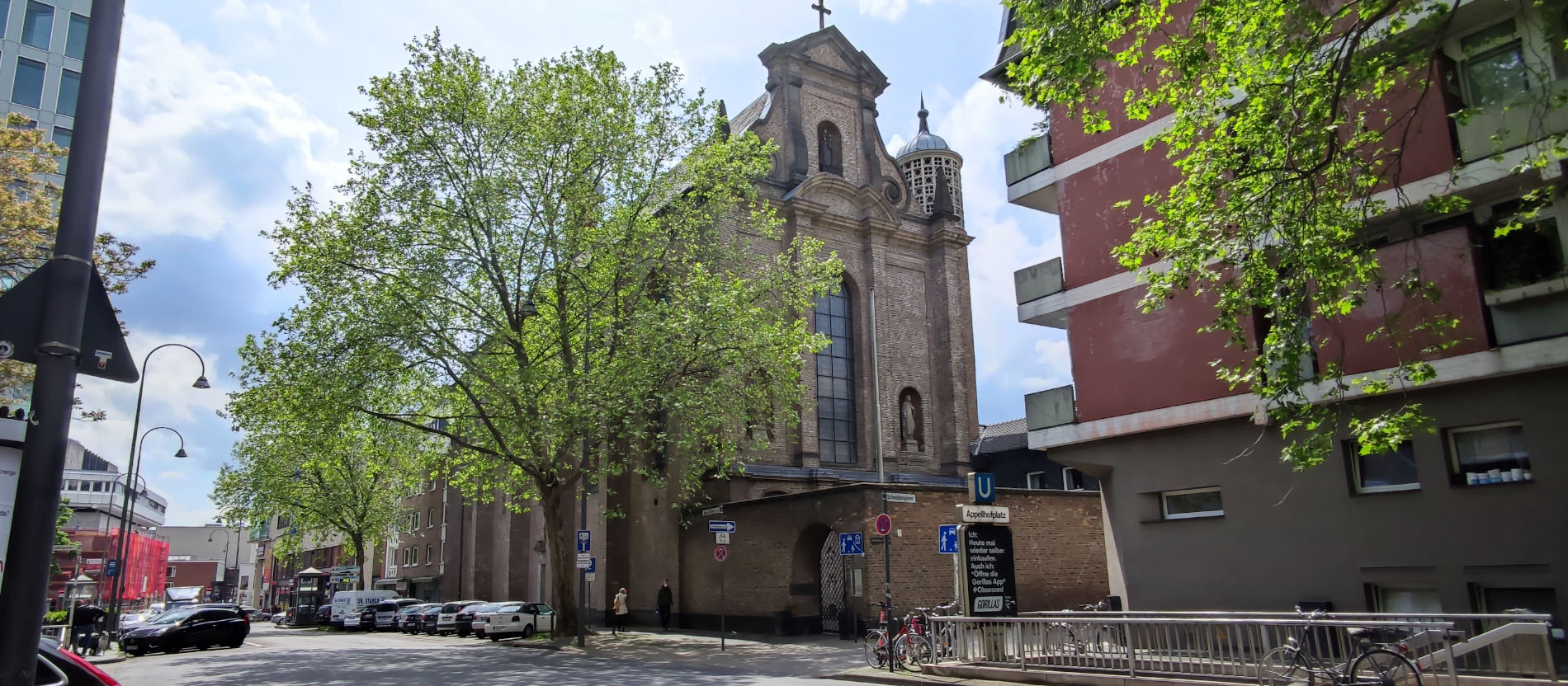 Kirche St. Maria in der Kupfergasse in Köln.
