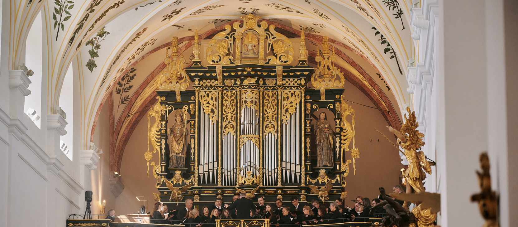 Klosterkirche St. Michelsberg: Der Orgelprospekt ist bis heute ein bedeutendes Werk