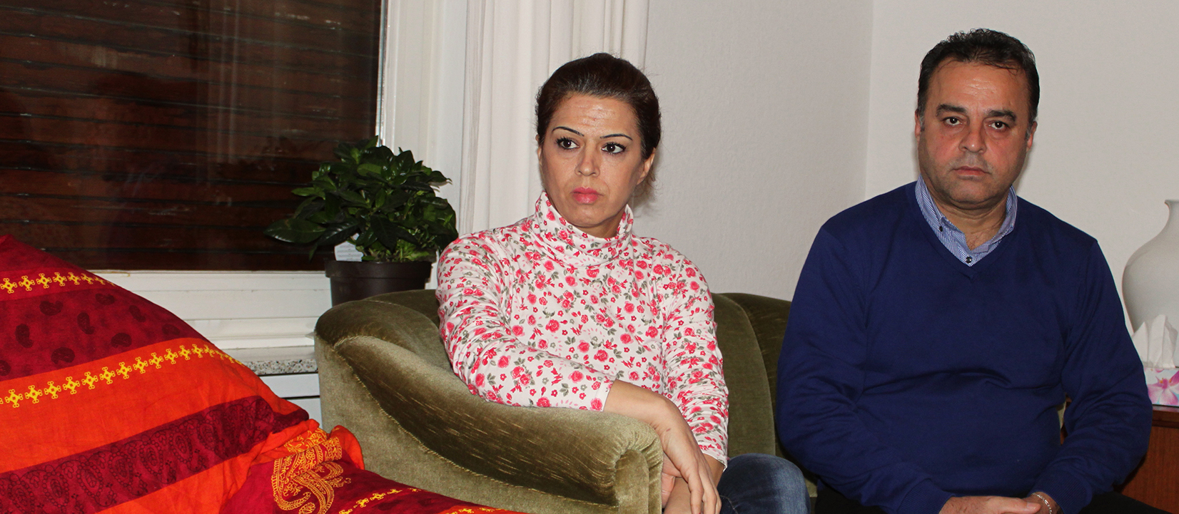 Samira und Aadil Ayan saind dankbar für die Hilfe, die sie in Bad Godesberg bekommen.