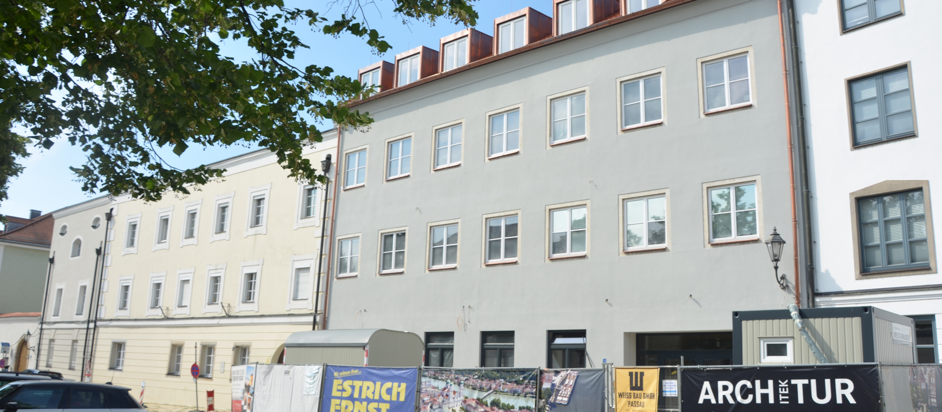 Das Haus der Jüngerschaftsschule in Passau wird umgebaut