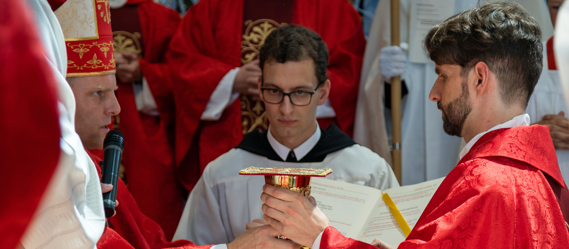 Priesterweihe von Pater Johannes Feierabend