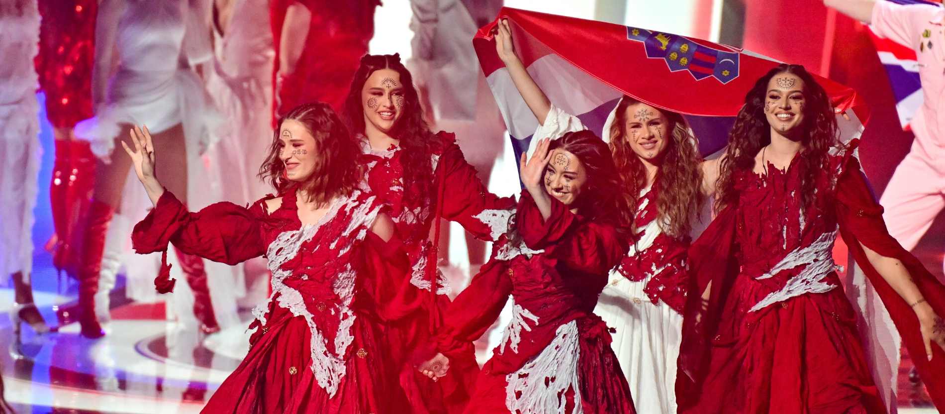 ESC-Gruppe Lelek aus Kroatien mit "Andromeda".
