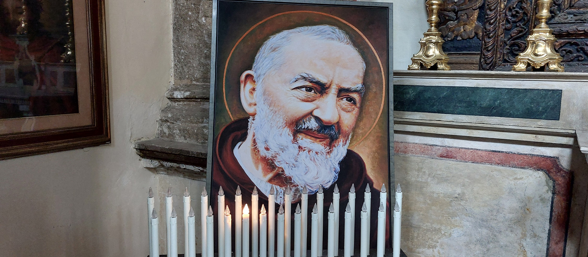 Padre-Pio-Statue weint Blut – ein Wunder?