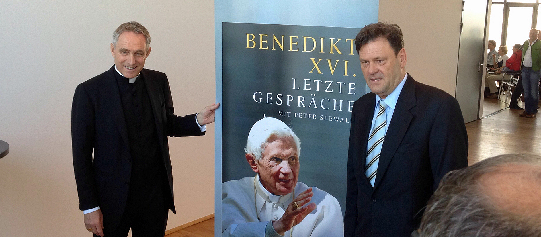 Buchvorstellung Interviewbuch Seewald-Benedikt XVI. in München