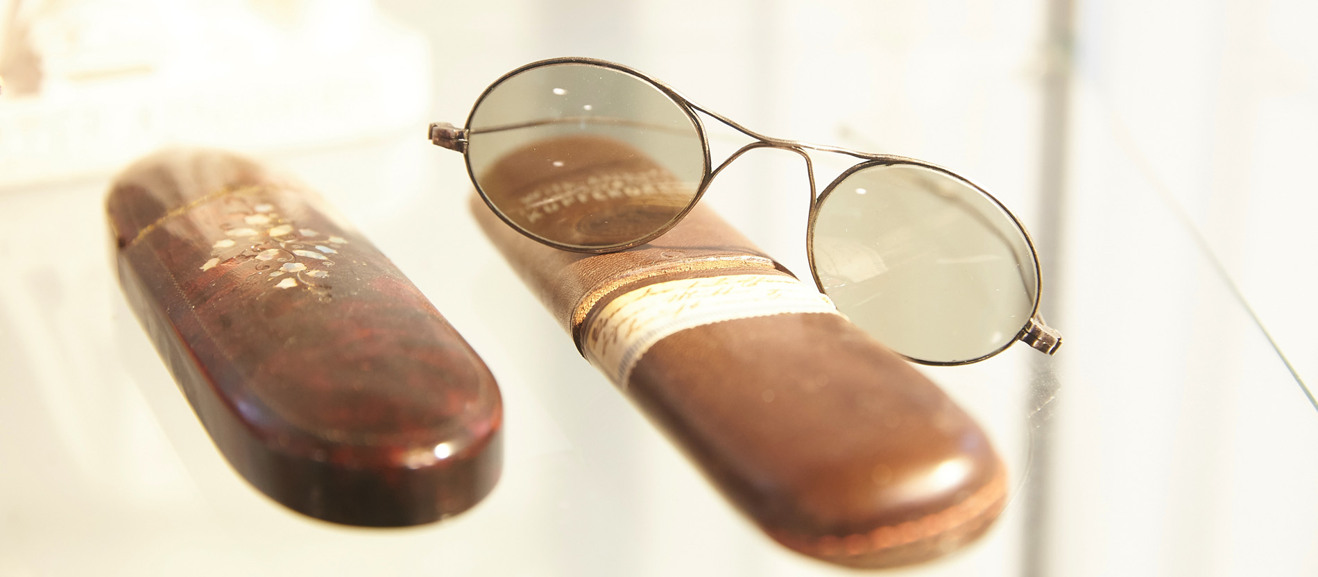 Brille von Maria Katharina Kasper samt Etui