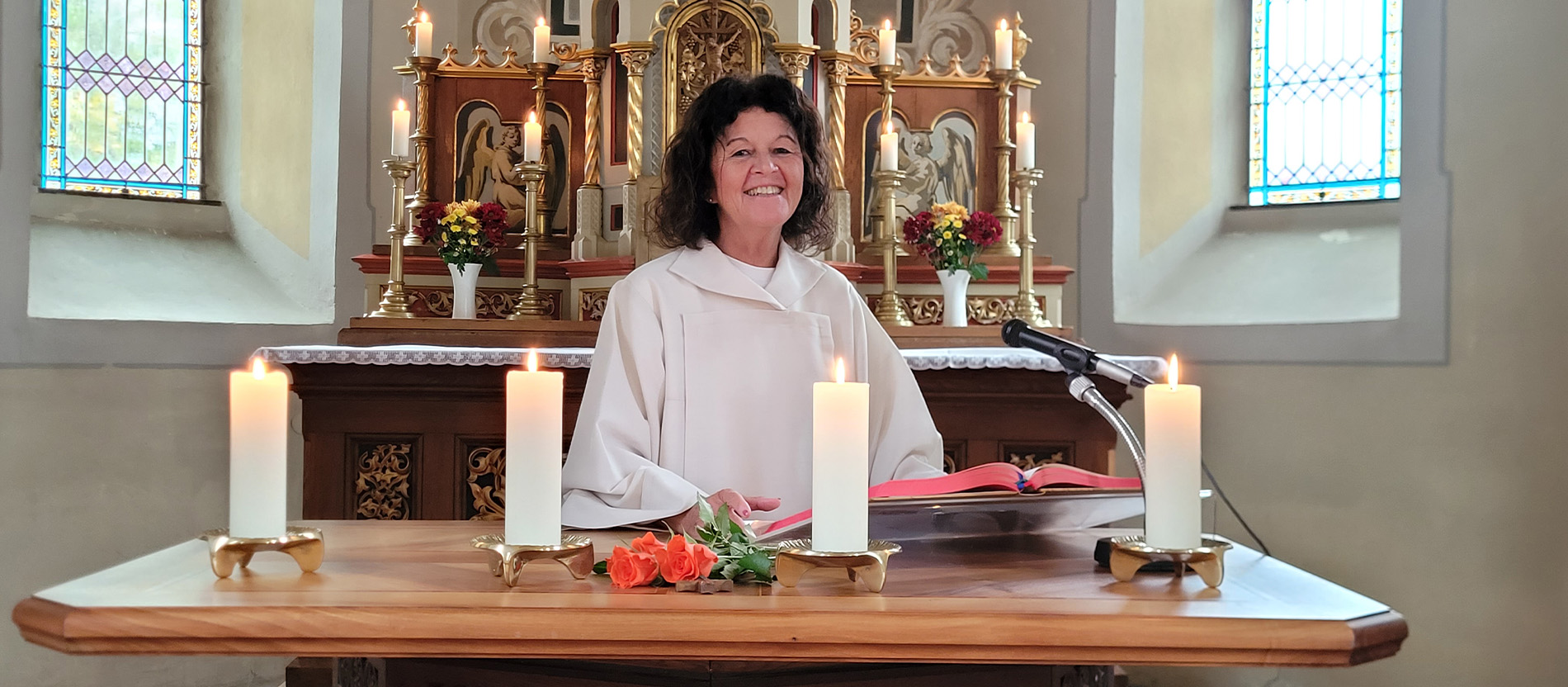 Diese Pastoralreferentin segnet alle, die sie darum bitten
