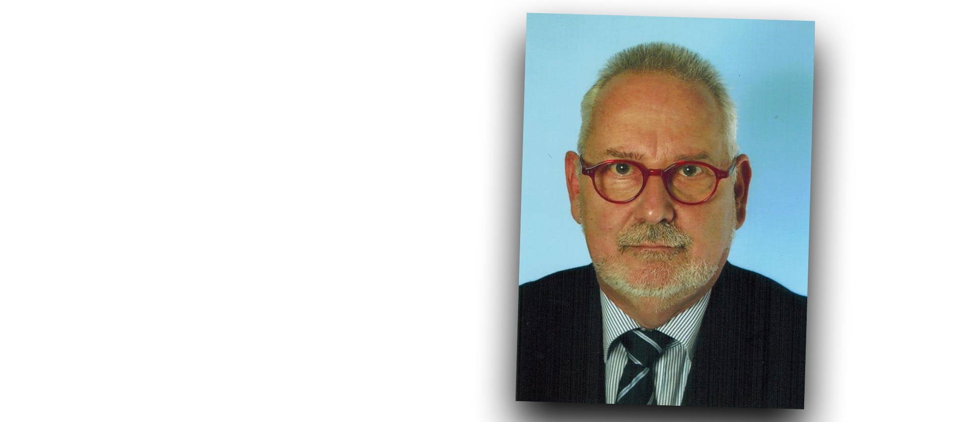 Porträtfoto von Richter Manfred Jüngst