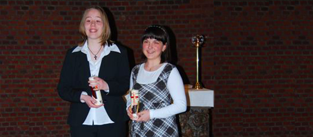 Firmling Vanessa Witte mit Freundin