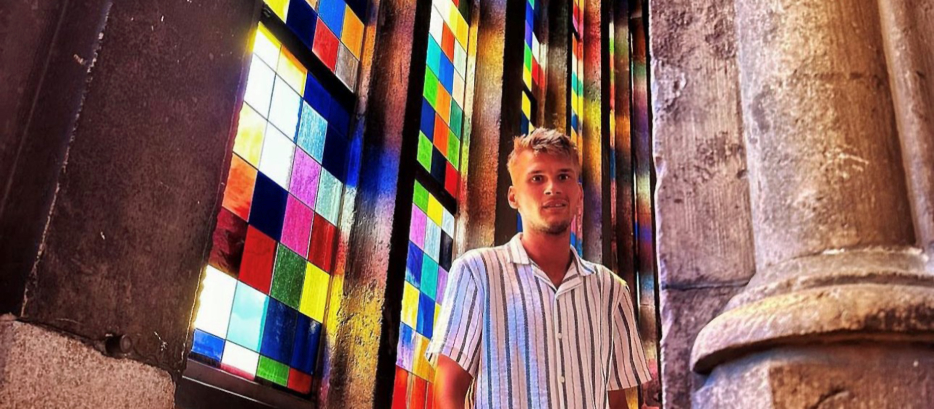 Priesteramtskandidat Patrick Wende
