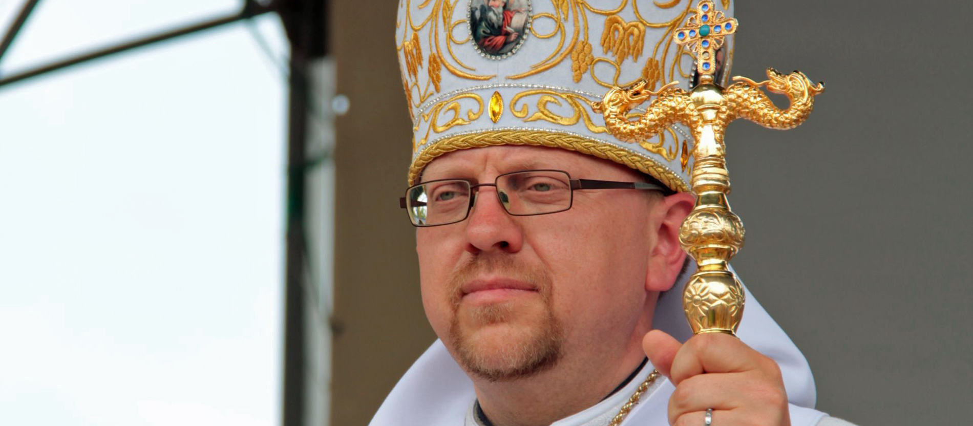Der griechisch-katholische Weihbischof von Lwiw, Wolodymyr Hruza