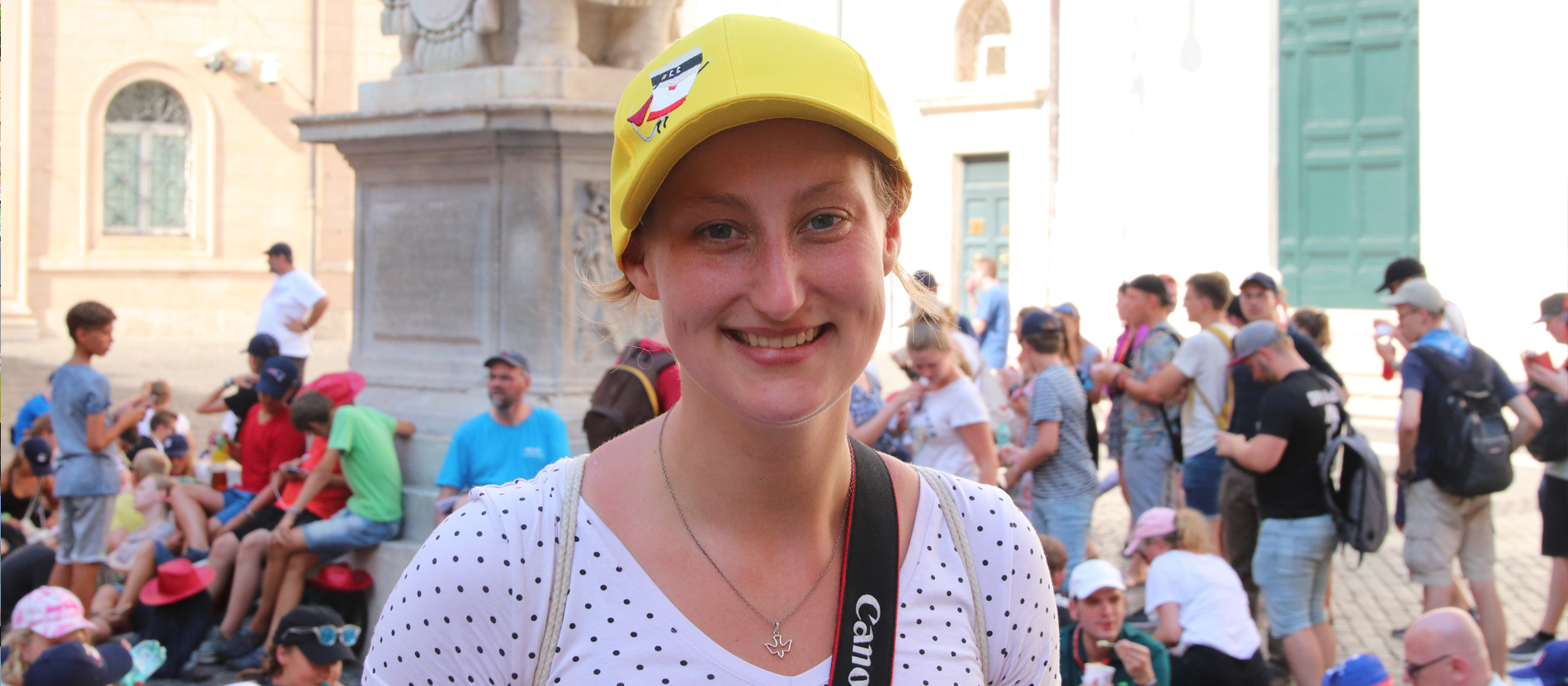 Sarah Tammen übernahm für einen Tag den Instagram-Account von katholisch.de.