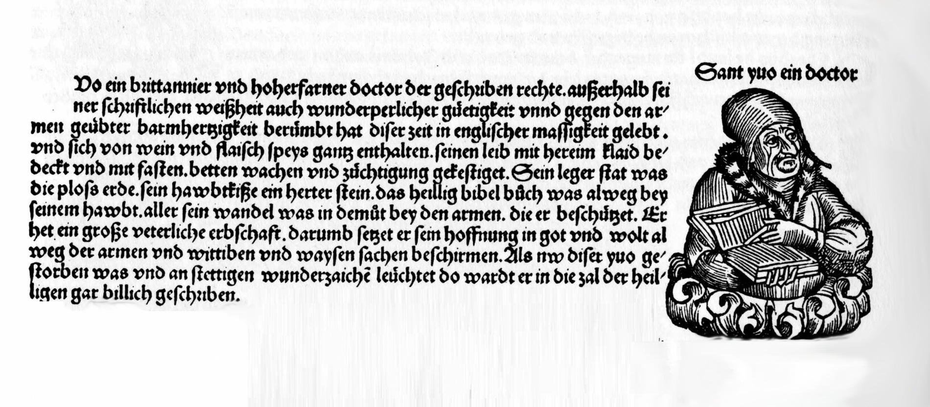 Der heilige Ivo in der Schedelschen Weltchronik
