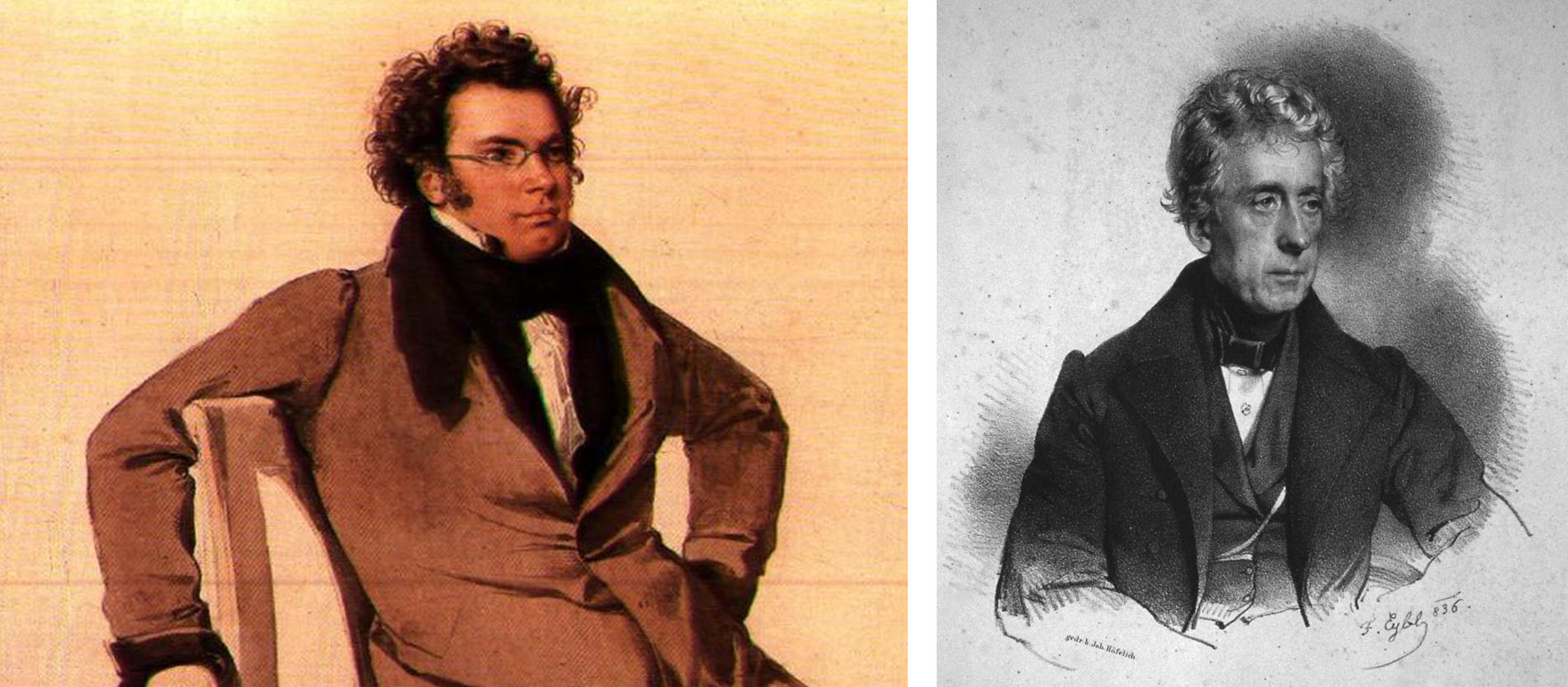 Franz Schubert und Johann Philipp Neumann