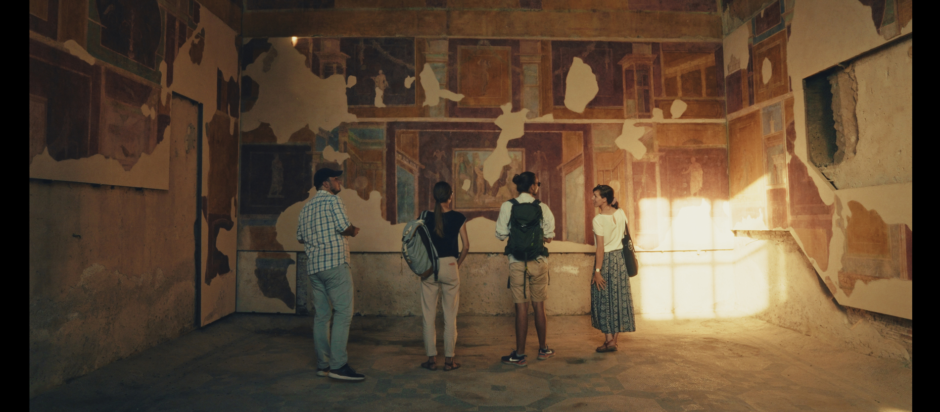 Antikes Wohnhaus in Ostia