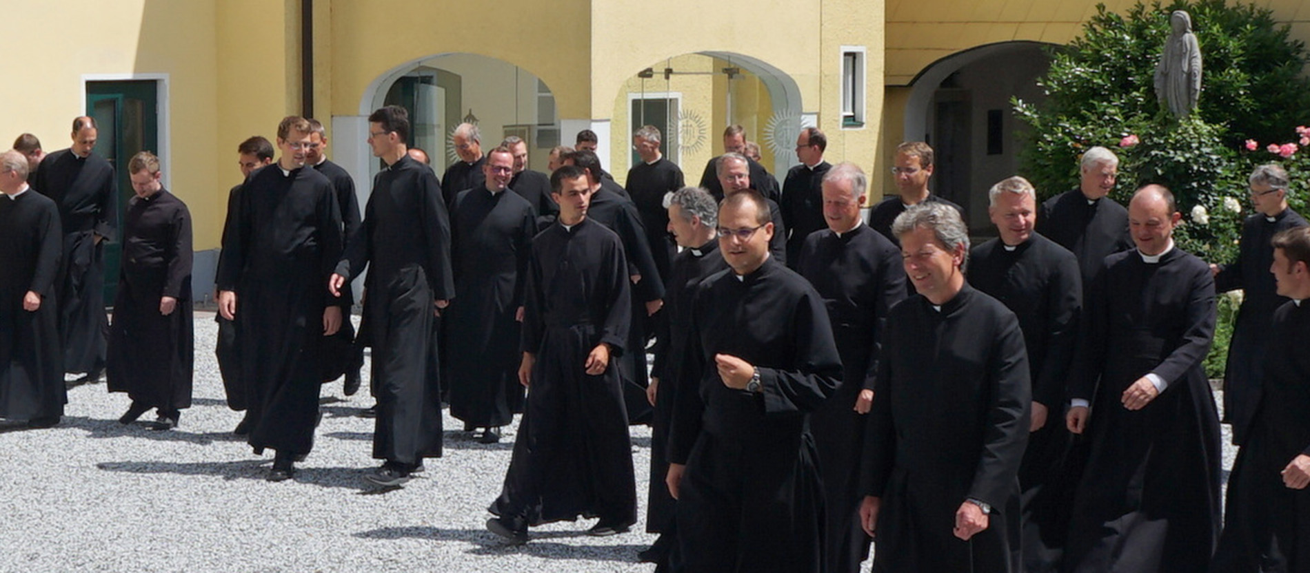 Ordensmänner der Diener Jesu und Mariens beim Generalkapitel 2026