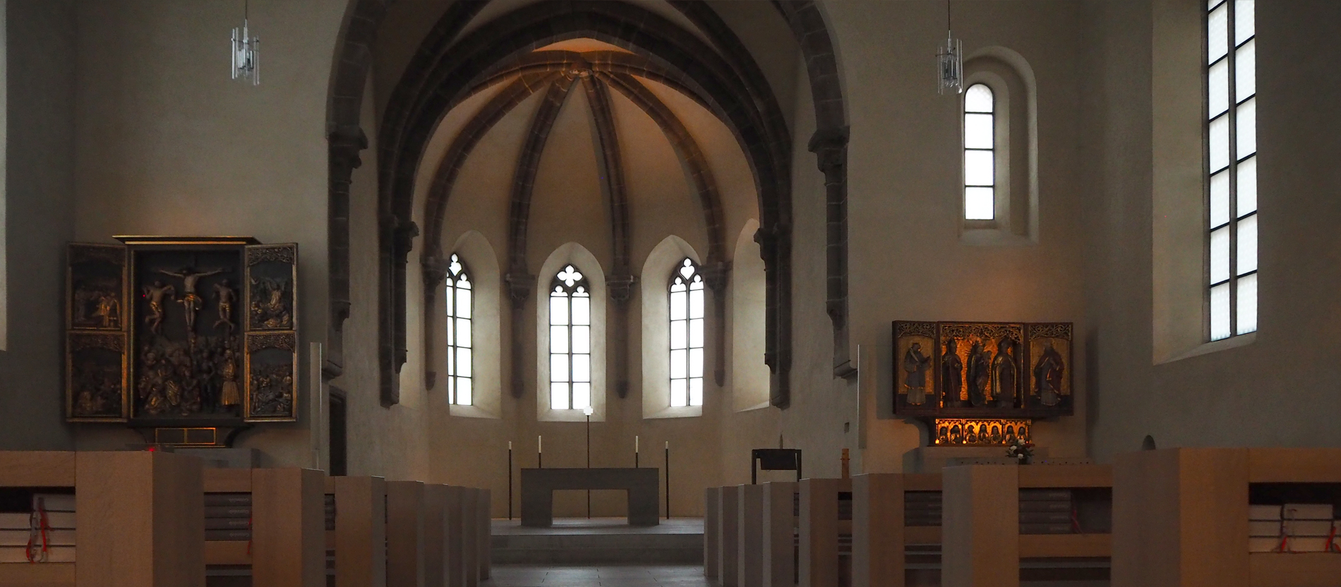 Die Offene Kirche St. Klara in Nürnberg.